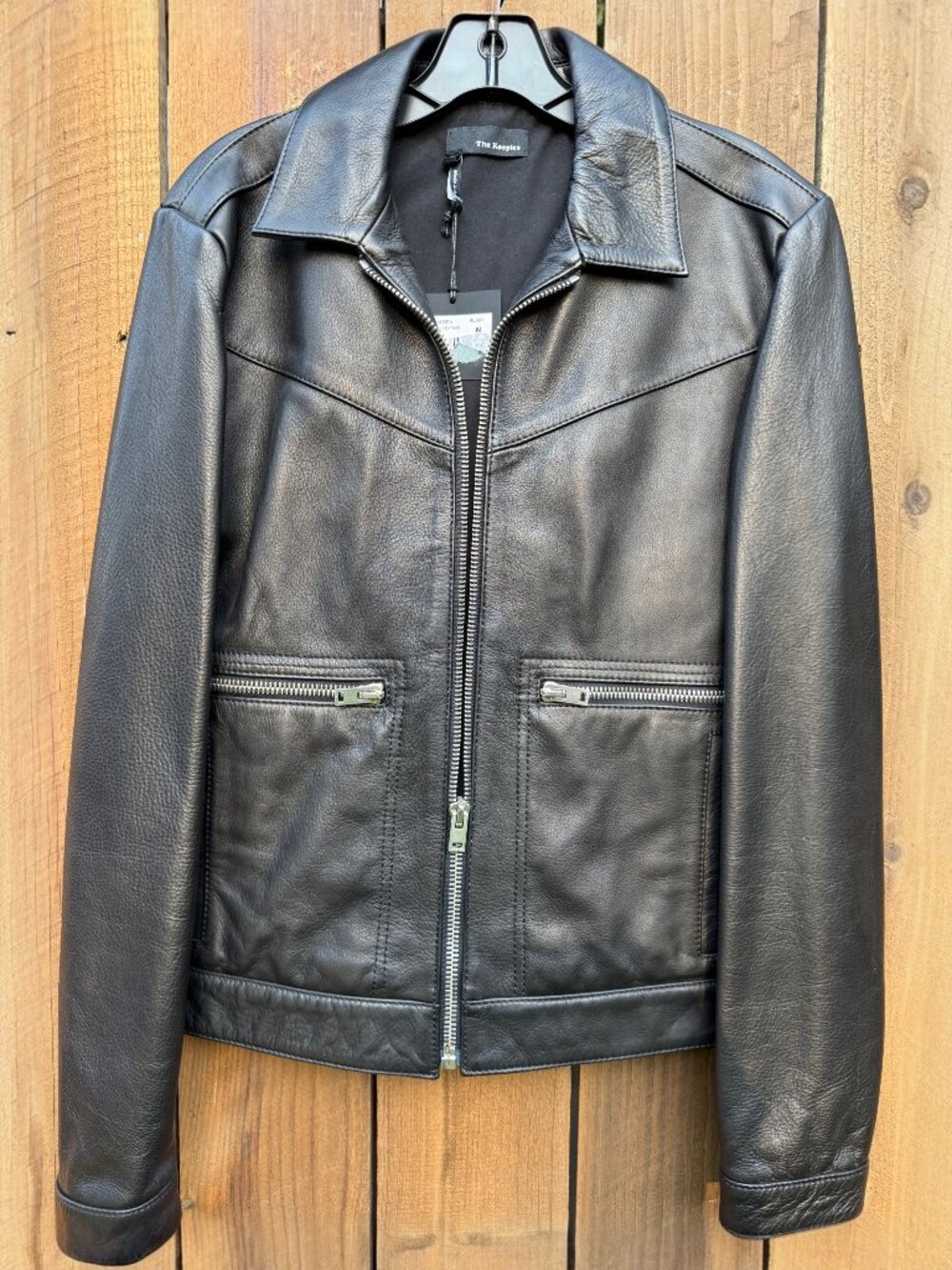 The Kooples Leather Jacket NWT